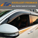 Weathershields for Toyota Fortuner 2015-Onwards Car Weather Shields Wind Deflectors Sun Visors-6