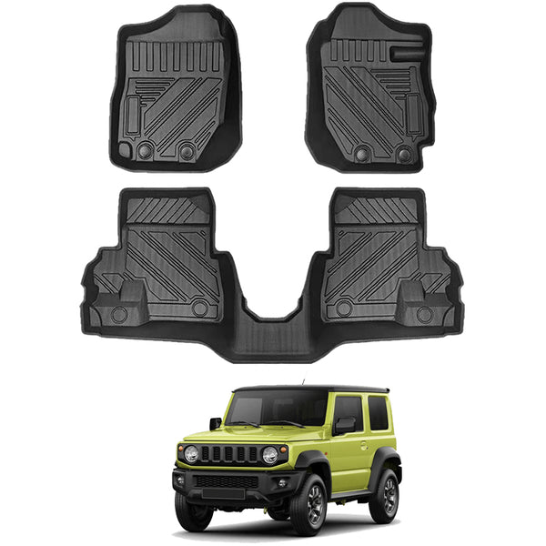 Car Floor Mats for Suzuki Jimny 3-Door Manual Transmission 2018-2024